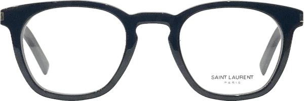 画像1: SAINT LAURENT/サンローラン【SL28/J】001 BLACK 49サイズ