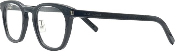 画像2: SAINT LAURENT/サンローラン【SL28/J】001 BLACK 49サイズ