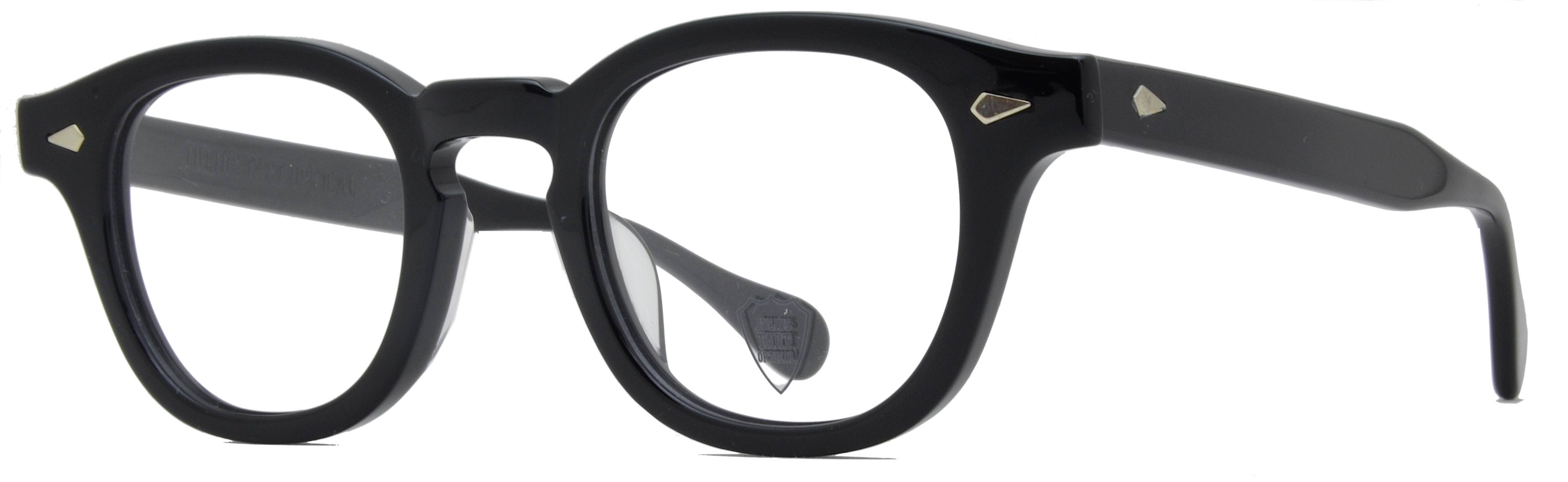 JULIUS TART OPTICAL/ジュリアス タート オプティカル【AR】Black 46/24サイズ - 蒲池眼鏡舗