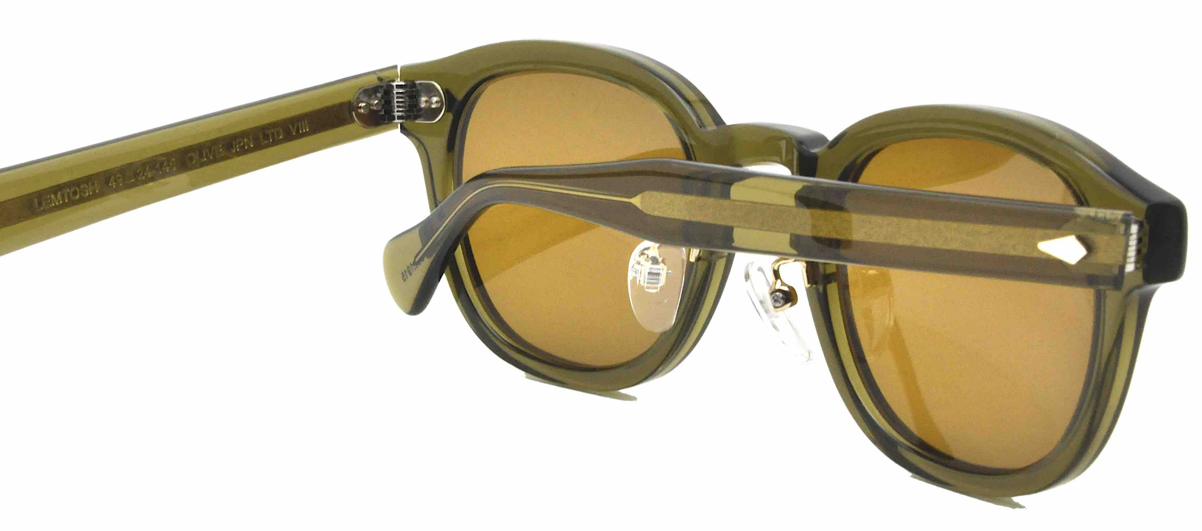 MOSCOT/モスコット【LEMTOSH】 OLIVE JPN LTD VIII 49サイズ - 蒲池眼鏡舗