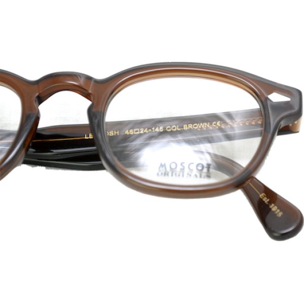 画像4: MOSCOT/モスコット【LEMTOSH】BROWN 46サイズ (4)