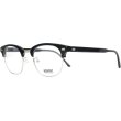 画像2: MOSCOT/モスコット【YUKEL】Black/Silver 48サイズ (2)