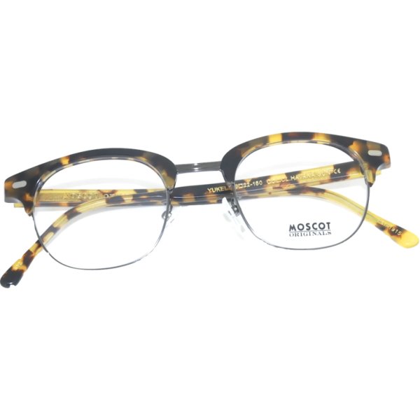 MOSCOT/モスコット【YUKEL】HAVANA/GUN 48サイズ - 蒲池眼鏡舗