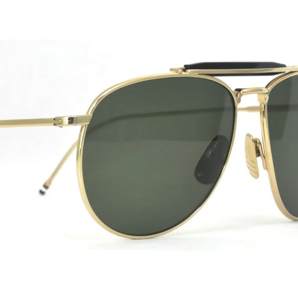 画像7: THOM BROWNE/トム  ブラウン【TB-015】Shiny 12K Gold  57.5サイズ (7)