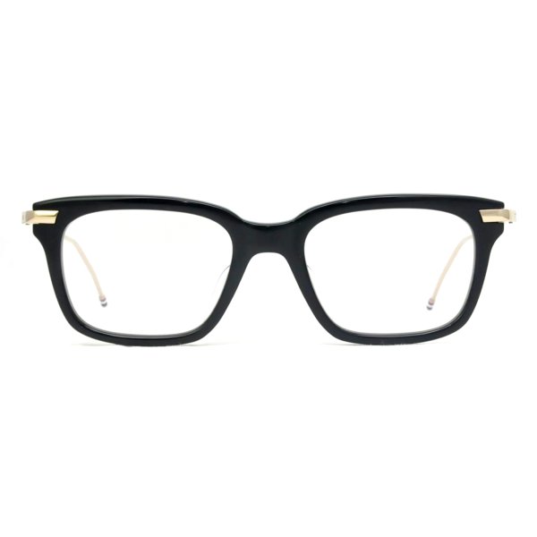 THOM BROWNE/トム ブラウン【TB-701】BLK-GLD 49サイズ - 蒲池眼鏡舗