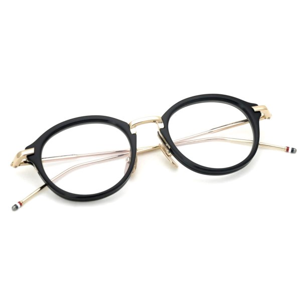 画像7: THOM BROWNE/トム  ブラウン【TB-011A】BLK/GLD 46サイズ (7)