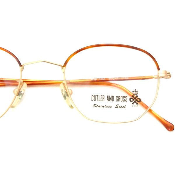 画像7: CUTLER AND GROSS/カトラーアンドグロス 【0390】 Dark Turtle/Matte Gold 47サイズ (7)
