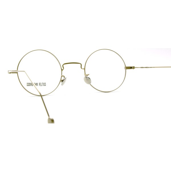 画像6: CUTLER AND GROSS/カトラーアンドグロス 【0408】Matte Gold サイズ (6)
