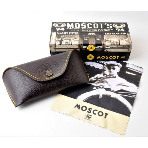 MOSCOT/モスコット【LEMTOSH】BROWN ASH 46サイズ - 蒲池眼鏡舗