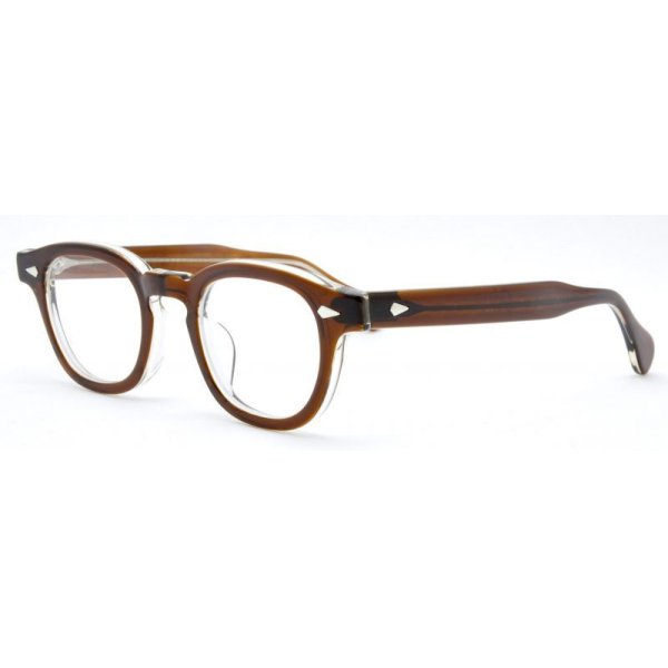 画像2: JULIUS TART OPTICAL/ジュリアス タート オプティカル【AR】Brown Crystal 42サイズ (2)