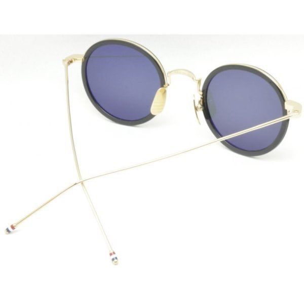 画像4: THOM BROWNE/トム  ブラウン【TBS-906】 BLK/GLD  46サイズ (4)