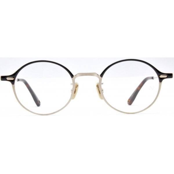 画像1: OG × Oliver Goldsmith/オージーバイ・オリバーゴールドスミス【Re.RETRO SIX 47】052 Light Gold/Brown 47サイズ (1)