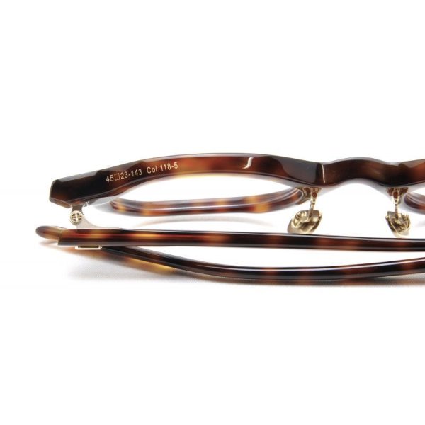 画像6: OG × Oliver Goldsmith/オージーバイ・オリバーゴールドスミス【Re.BETSY 45】 Havana 45サイズ (6)