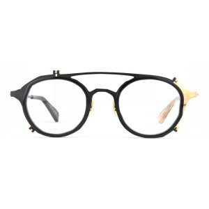 画像: MASAHIRO MARUYAMA/マサヒロマルヤマ【MM-0028】2 Matte Black/Gold/Black