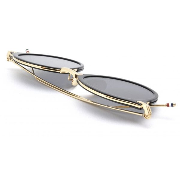 画像7: THOM BROWNE/トム  ブラウン【TBS-908】 BLK/GLD  49サイズ (7)