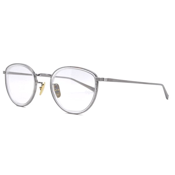 画像2: OG × Oliver Goldsmith/オージーバイ・オリバーゴールドスミス【Actress 48-2】020-4　Silver/Clear　48サイズ (2)