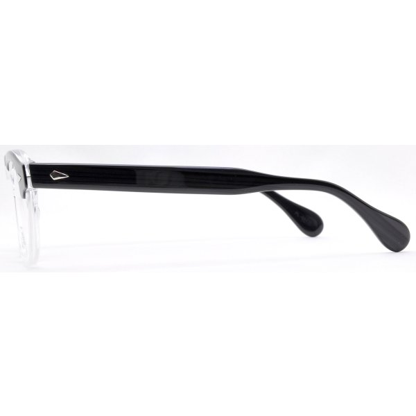画像3: JULIUS TART OPTICAL/ジュリアス タート オプティカル【AR】Black Wood/Clear 46/24サイズ (3)