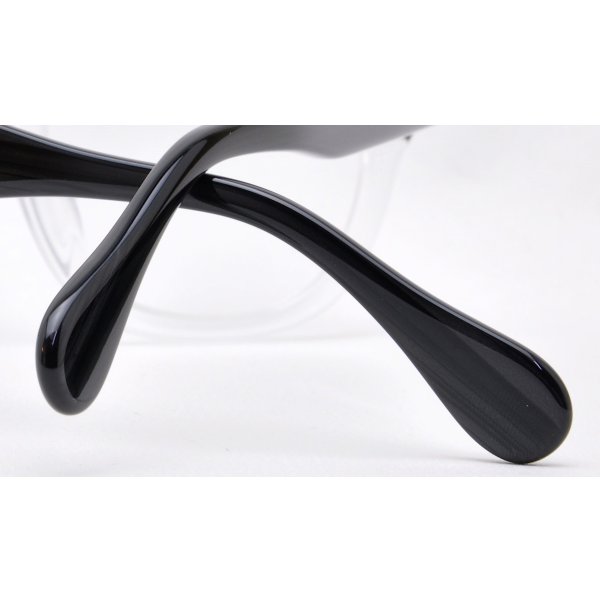 画像6: JULIUS TART OPTICAL/ジュリアス タート オプティカル【AR】Black Wood/Clear 46/24サイズ (6)
