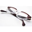 画像8: JULIUS TART OPTICAL/ジュリアス タート オプティカル【AR】Red Wood/Clear 44/22サイズ (8)