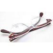画像6: JULIUS TART OPTICAL/ジュリアス タート オプティカル【AR】Red Wood/Clear 44/22サイズ (6)