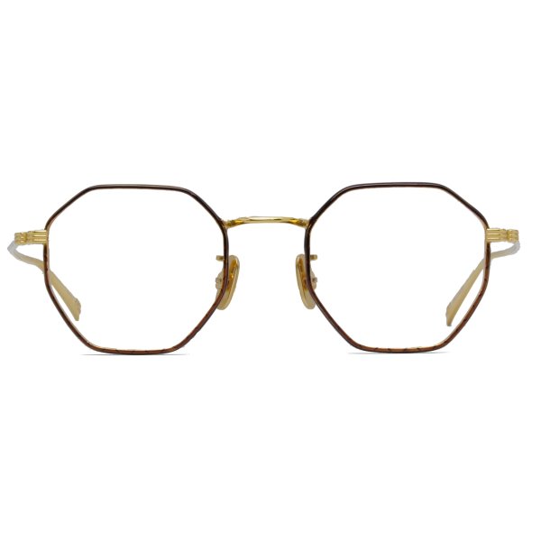 画像1: OG × Oliver Goldsmith/オージーバイ・オリバーゴールドスミス【Farmer】023-2 Shirring Gold /Brown 45サイズ (1)