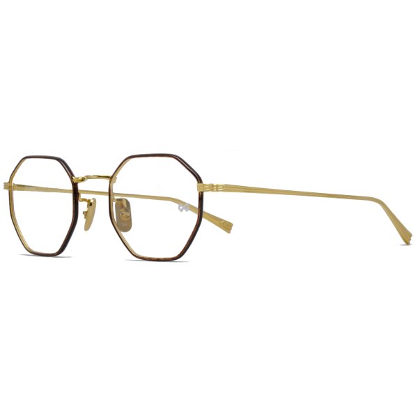 画像2: OG × Oliver Goldsmith/オージーバイ・オリバーゴールドスミス【Farmer】023-2 Shirring Gold /Brown 45サイズ (2)