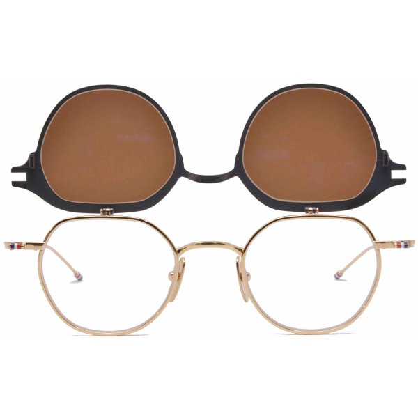 画像6: THOM BROWNE/トム  ブラウン【TBS-812】 BLK-GLD 46サイズ (6)