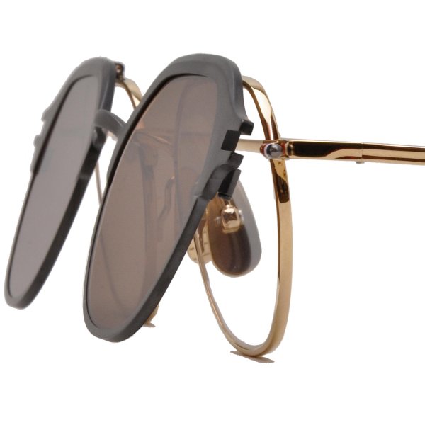 画像7: THOM BROWNE/トム  ブラウン【TBS-812】 BLK-GLD 46サイズ (7)