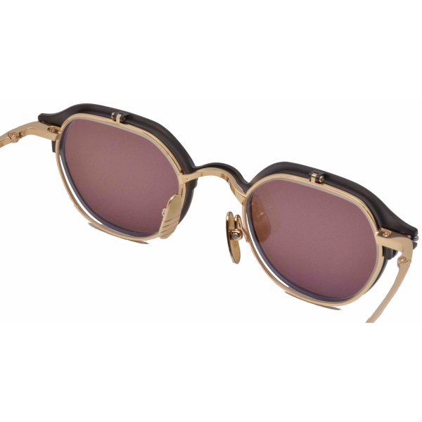 画像4: THOM BROWNE/トム  ブラウン【TBS-812】 BLK-GLD 46サイズ (4)