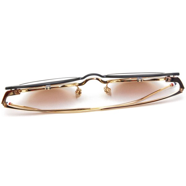 画像9: THOM BROWNE/トム  ブラウン【TBS-812】 BLK-GLD 46サイズ (9)