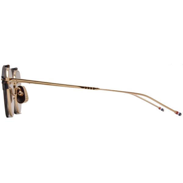 画像3: THOM BROWNE/トム  ブラウン【TBS-812】 BLK-GLD 46サイズ (3)