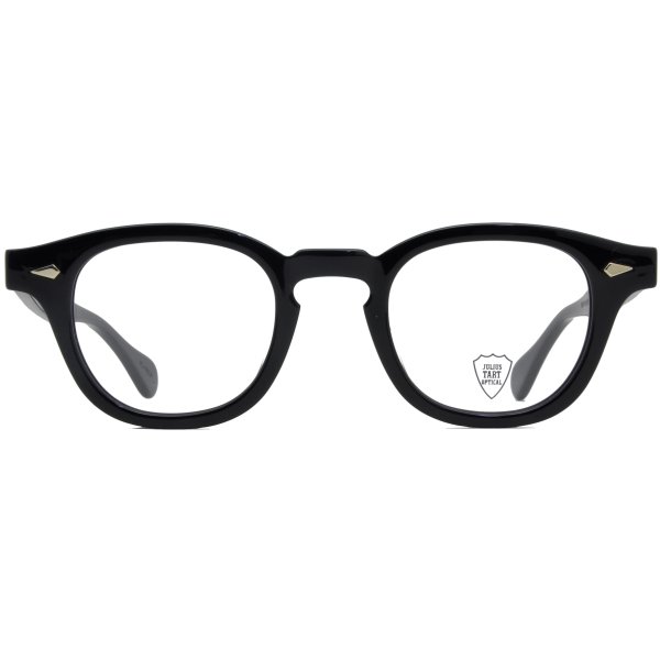 画像1: JULIUS TART OPTICAL/ジュリアス タート オプティカル【AR】Black 46/24サイズ (1)