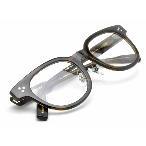 画像5: 蒲池眼鏡舗オリジナル【WELLINGTON】 brown 48サイズ (5)