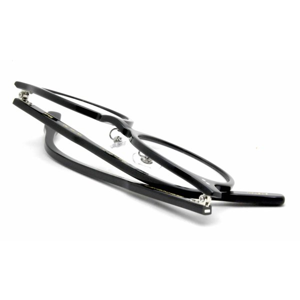 画像6: 蒲池眼鏡舗オリジナル【BOSTON】 black 44サイズ (6)