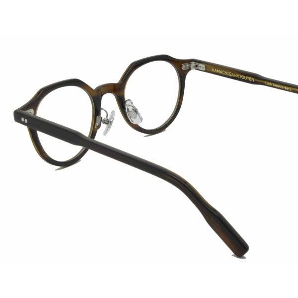 画像4: 蒲池眼鏡舗オリジナル【CROWN PANTO】 brown 44サイズ (4)