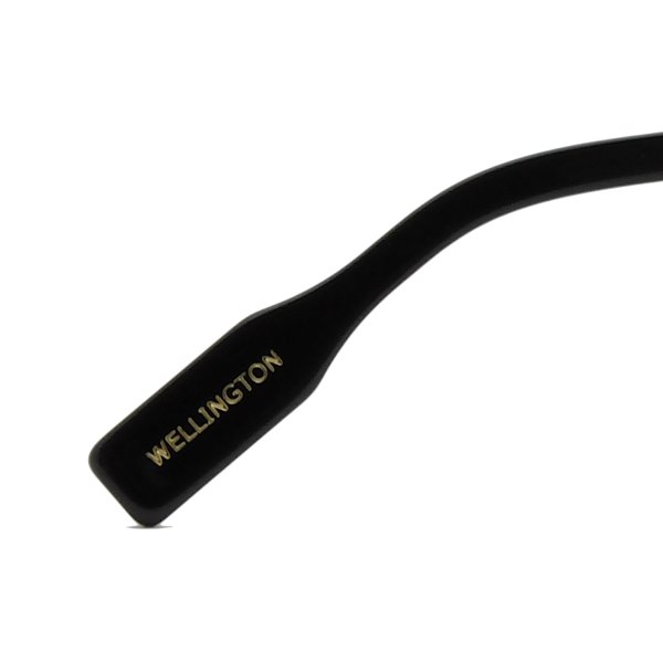 画像7: 蒲池眼鏡舗オリジナル【WELLINGTON】 black 48サイズ (7)