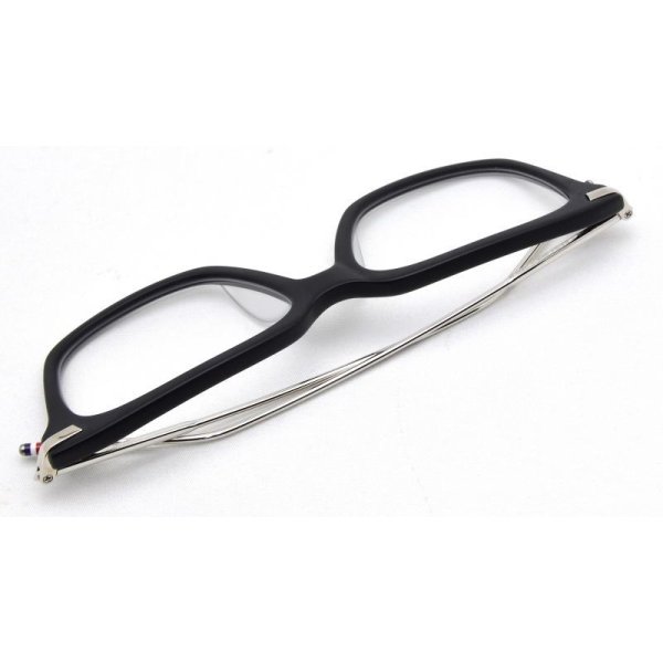 画像6: THOM BROWNE/トム  ブラウン【TB-701】BLK-SLV  53サイズ (6)