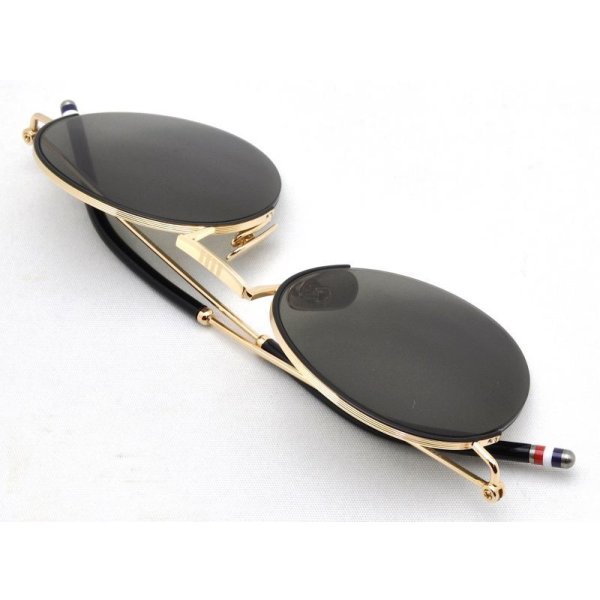 画像7: THOM BROWNE/トム  ブラウン【TBS-118】 GLD-BLK 51サイズ (7)