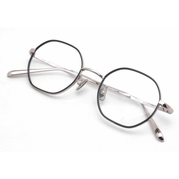 画像4: One/Three Compound Frame/ワンスリーコンパウンドフレーム【cfa-07】21b Navy/Pink Gold 46サイズ (4)