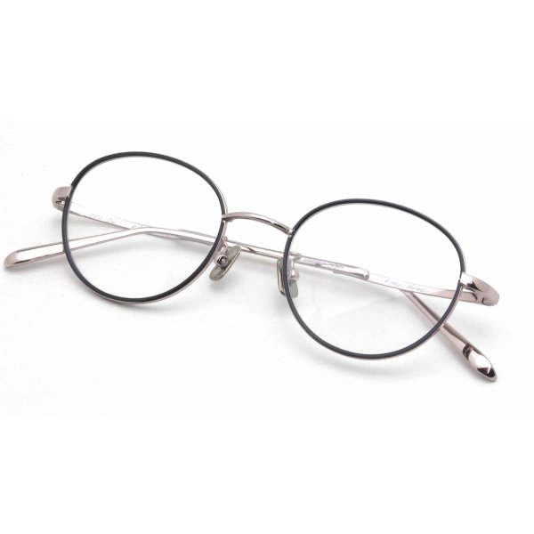 画像5: One/Three Compound Frame/ワンスリーコンパウンドフレーム【cfa-06】21b Navy/Pink Gold 47サイズ (5)