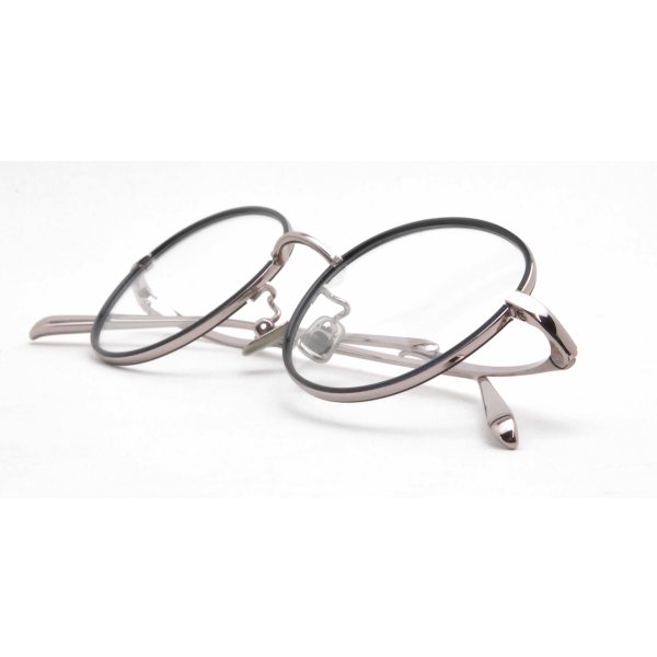 画像4: One/Three Compound Frame/ワンスリーコンパウンドフレーム【cfa-06】21b Navy/Pink Gold 47サイズ (4)