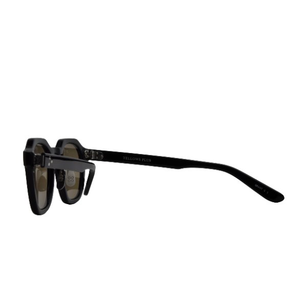 YELLOWS PLUS イエローズプラス サングラス/黒縁メガネ 美品 YELLOWS PLUS イエローズプラス メガネ NICKY ニッキー通販 C468