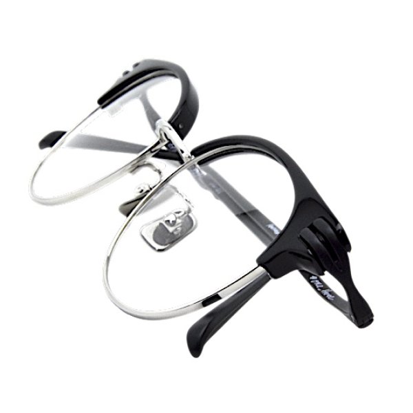 画像5: One/Three Compound Frame/ワンスリーコンパウンドフレーム【cfs-01】00S Black/Silver/Black semi-matte 48サイズ (5)