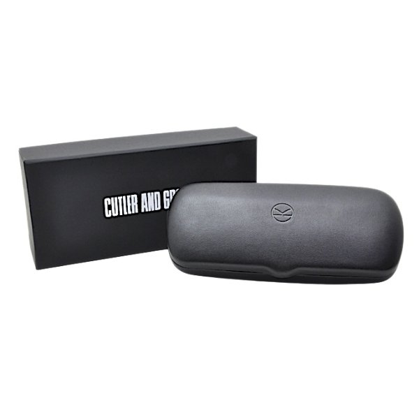 メガネ CUTLER&GROSS Cutler & Gross - 1357 D-Frame Optical Glasses - Black Taxi