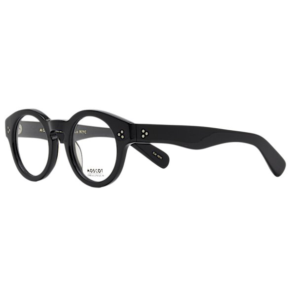 MOSCOT/モスコット【GRUNYA】 BLACK 45サイズ - 蒲池眼鏡舗