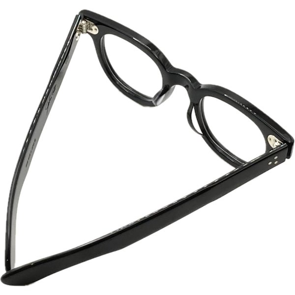 画像6: JULIUS TART OPTICAL/ジュリアス タート オプティカル【FDR】 Black 46/24サイズ (6)
