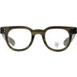 画像1: JULIUS TART OPTICAL/ジュリアス タート オプティカル【FDR】Olive Green Sasa 46/24サイズ (1)