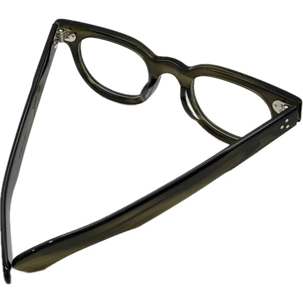 画像5: JULIUS TART OPTICAL/ジュリアス タート オプティカル【FDR】Olive Green Sasa 46/24サイズ (5)
