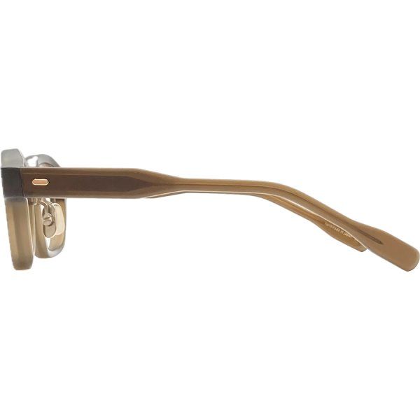 画像3: 蒲池眼鏡舗 別注カラー OG × Oliver Goldsmith/オージーバイ・オリバーゴールドスミス【BETH】 C BROWN 45サイズ (3)