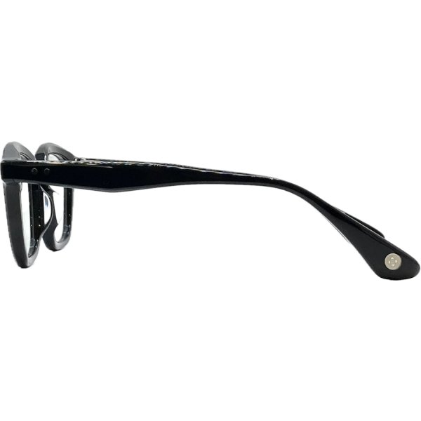 画像3: LUNETTERIE GENERALE/ルネッテリー ジェネラル【COGNAC】BLACK/PALLADIUM 48サイズ (3)